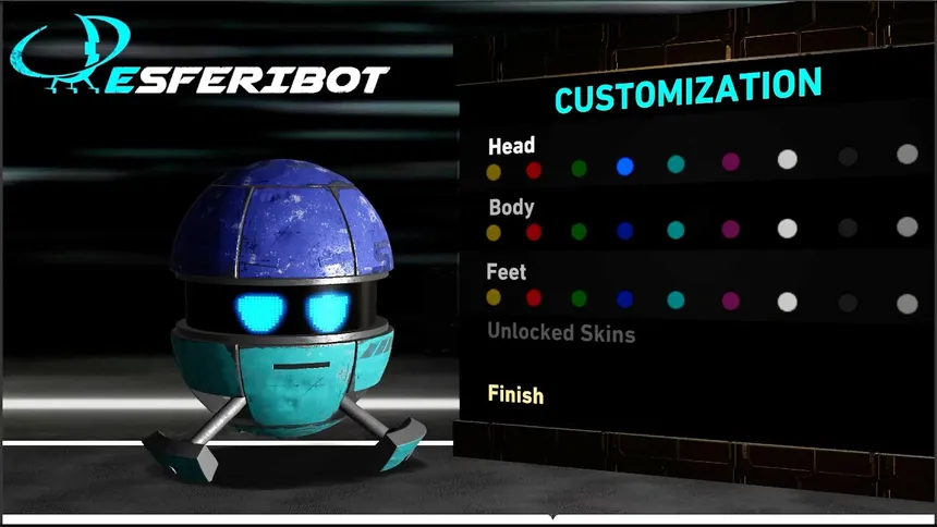 Скриншот 2 к игре Esferibot: A Mystery in Outer Space