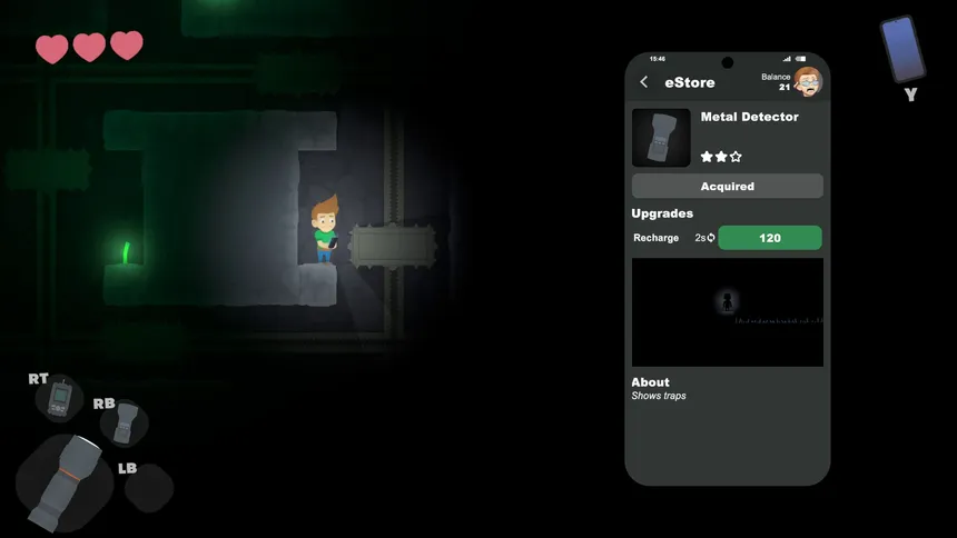 Скриншот 3 к игре Greedy in the Dark