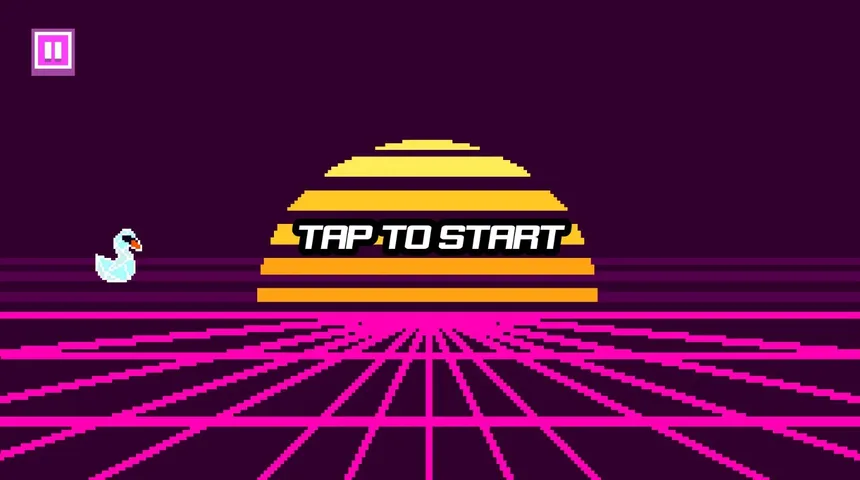Скриншот 1 к игре Flappy Swan