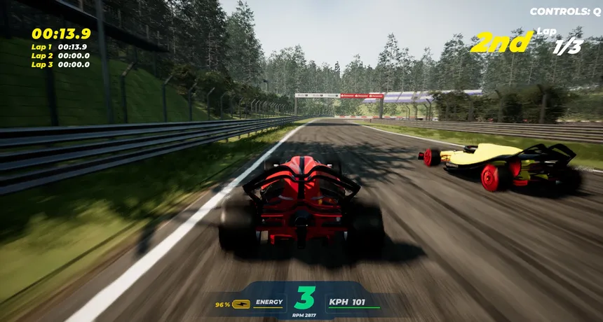 Скриншот 1 к игре Bemis Wamilton Racing