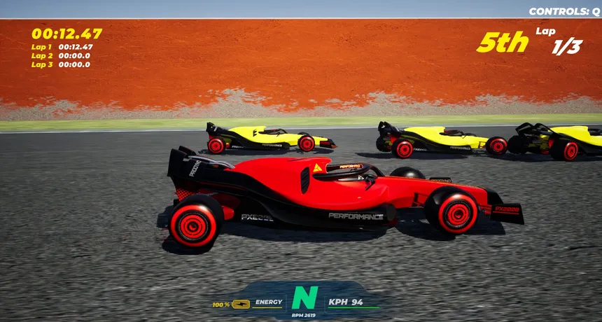 Скриншот 2 к игре Bemis Wamilton Racing