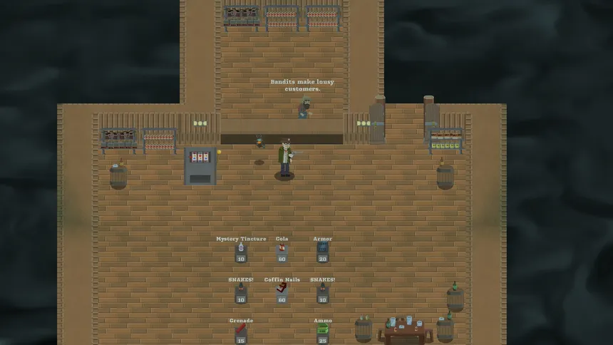 Скриншот 5 к игре Romanticized Dreams of a Post-Apocalyptic Cowpoke