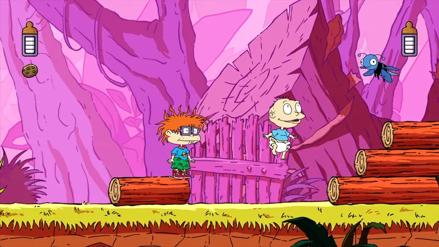 Скриншот 1 к игре Rugrats: Adventures in Gameland