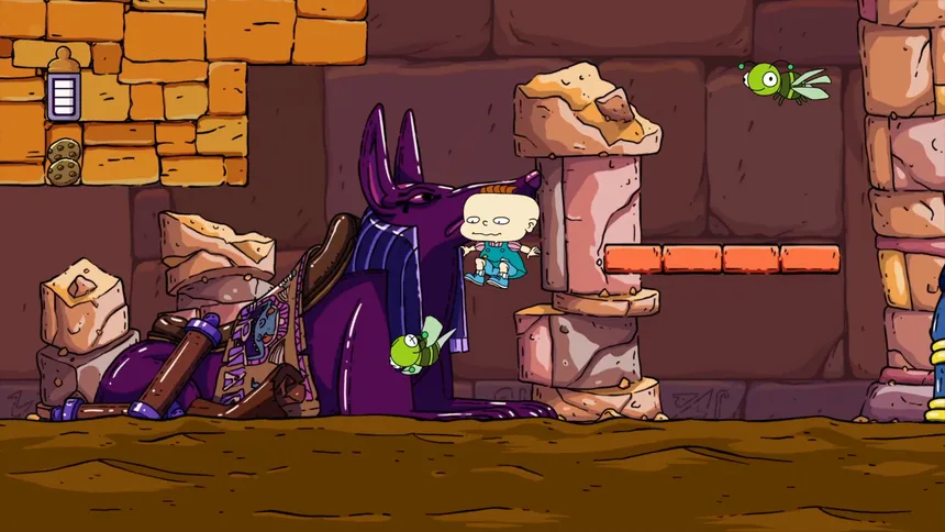 Скриншот 2 к игре Rugrats: Adventures in Gameland