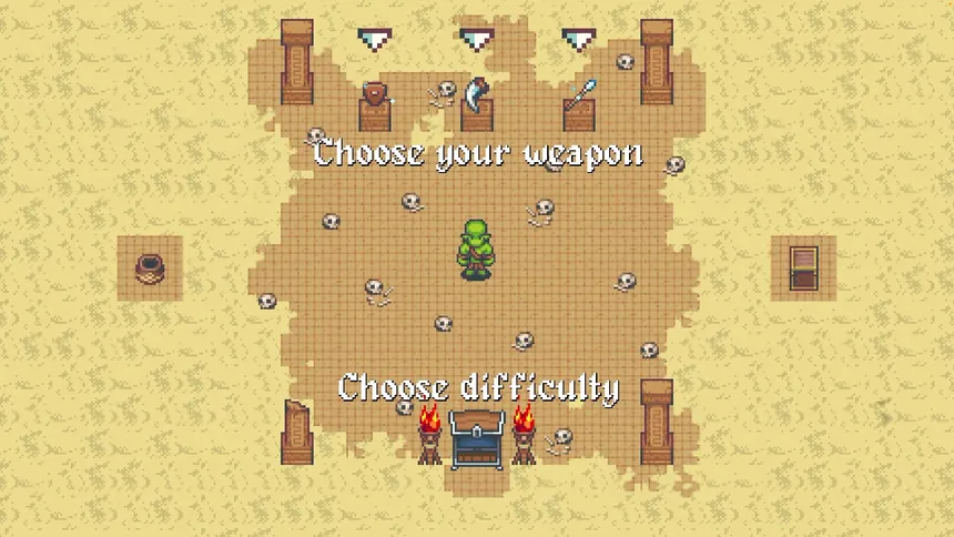 Скриншот 1 к игре Orc Survivor