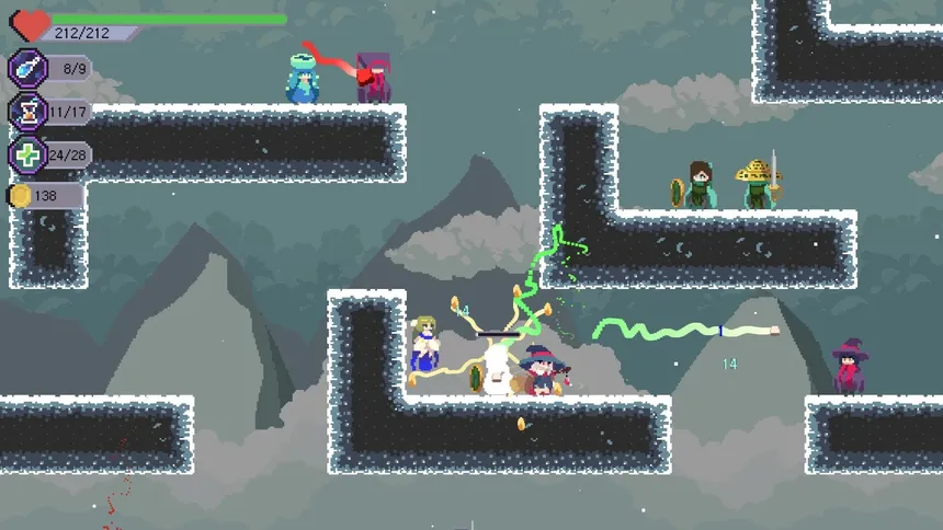 Скриншот 1 к игре The witch and the bottle of concepts