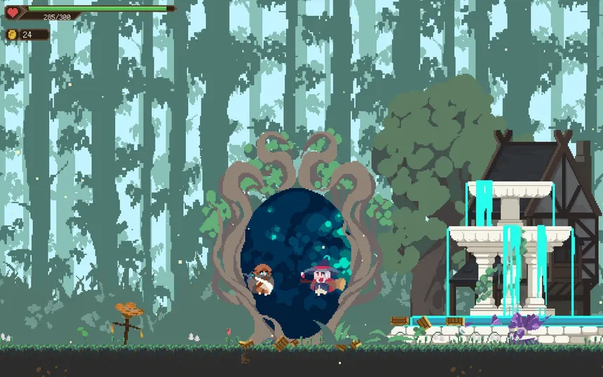 Скриншот 3 к игре The witch and the bottle of concepts