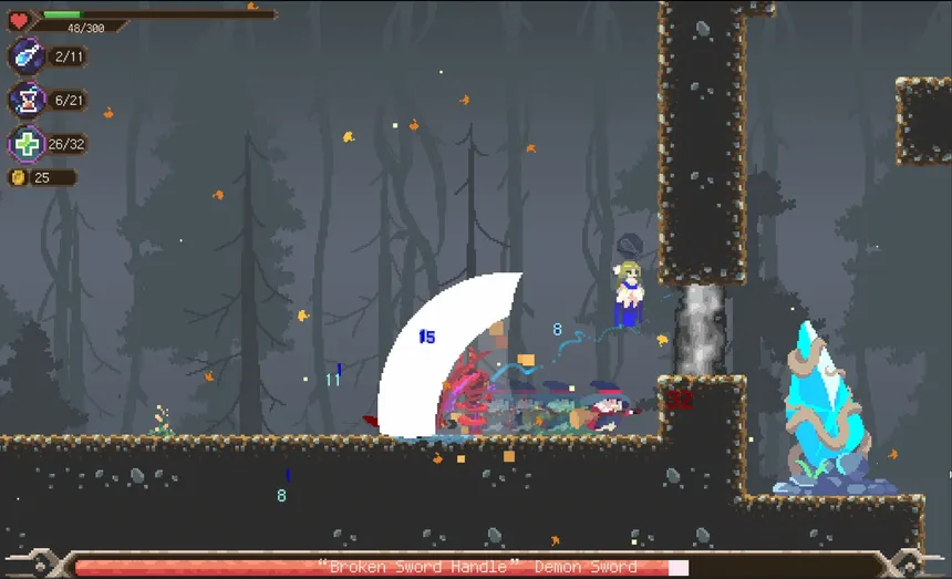 Скриншот 6 к игре The witch and the bottle of concepts
