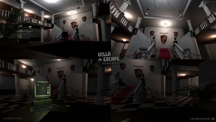 Скриншот 1 к игре Villa Escape : escape room