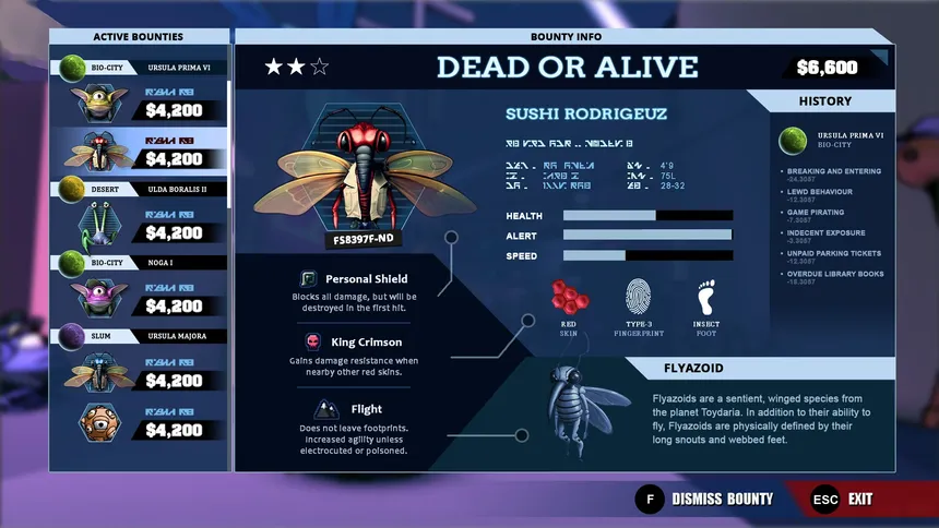 Скриншот 3 к игре Alien Bounty