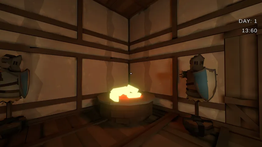 Скриншот 1 к игре Fantasy Blacksmith Shop Simulator