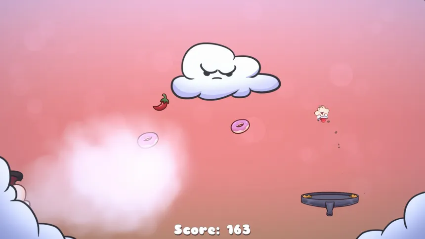 Скриншот 1 к игре Flying 'N Frying Popcorn Dude