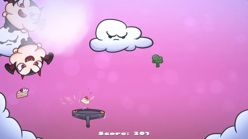 Скриншот 3 к игре Flying 'N Frying Popcorn Dude