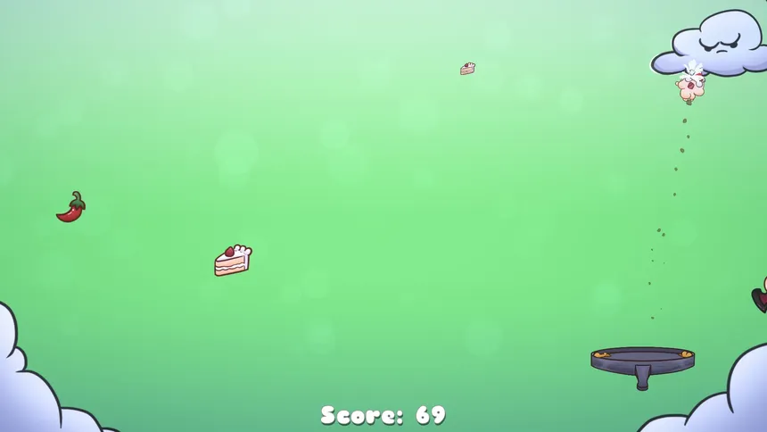 Скриншот 4 к игре Flying 'N Frying Popcorn Dude