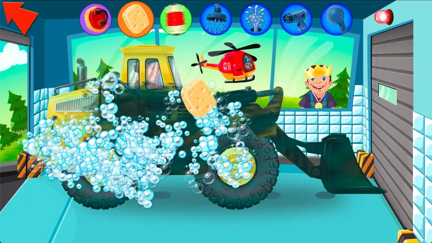 Скриншот 2 к игре My Little Car Wash - Cars & Trucks Roleplaying Game for Kids
