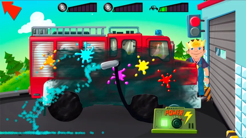 Скриншот 4 к игре My Little Car Wash - Cars & Trucks Roleplaying Game for Kids