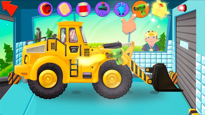 Скриншот 8 к игре My Little Car Wash - Cars & Trucks Roleplaying Game for Kids