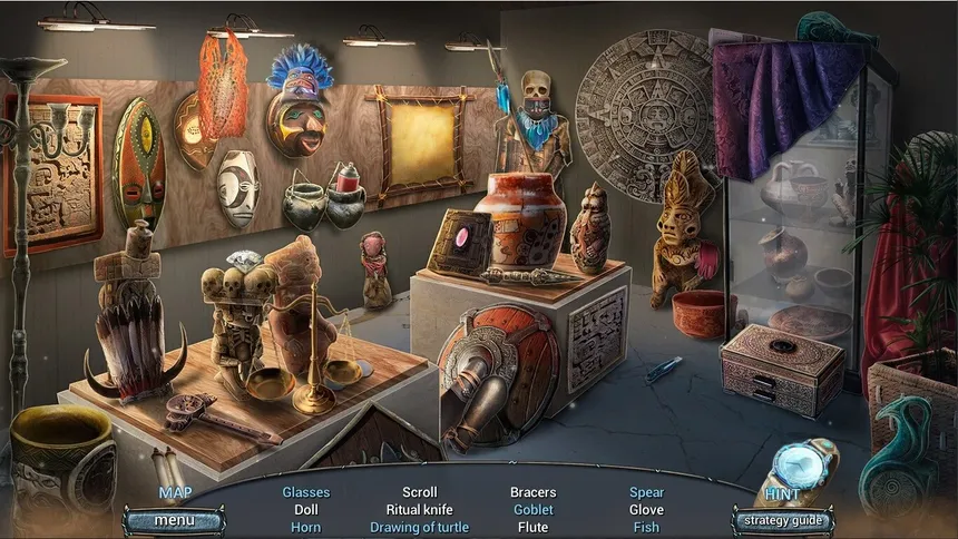 Скриншот 1 к игре Paranormal Files: Trials of Worth Collector's Edition
