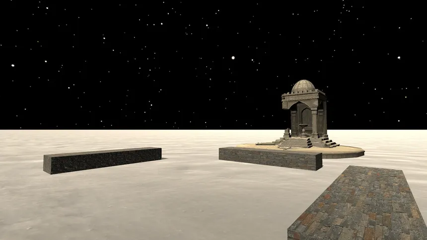 Скриншот 1 к игре Infinite White: Hyperbolic Time Chamber Simulator