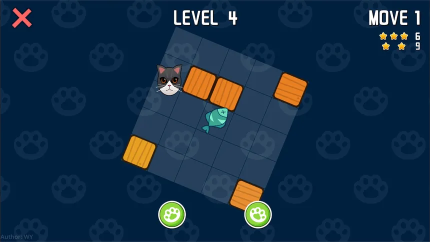 Скриншот 2 к игре CatBallGravityMaze
