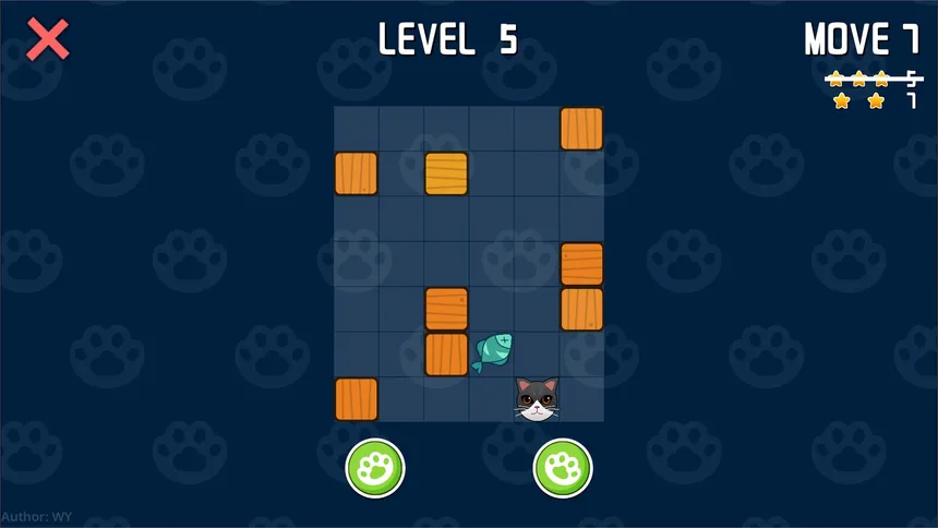 Скриншот 4 к игре CatBallGravityMaze