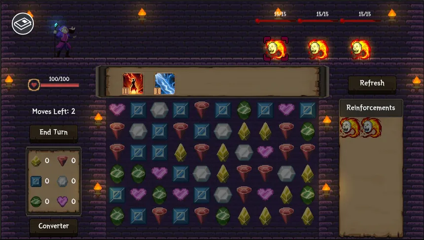 Скриншот 2 к игре Gem Wizard