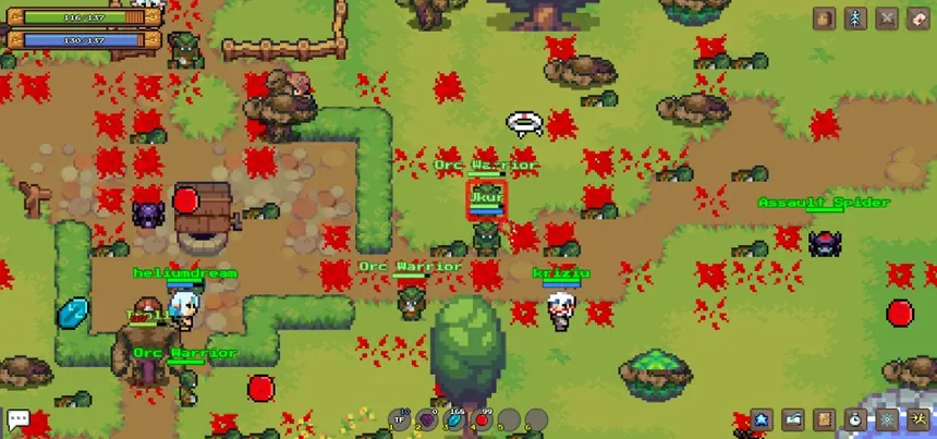 Скриншот 6 к игре Definya 2D MMORPG
