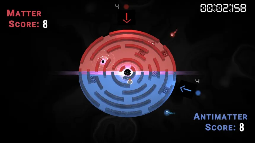 Скриншот 3 к игре Split Polarity: The Science Puzzle Arcade Game!