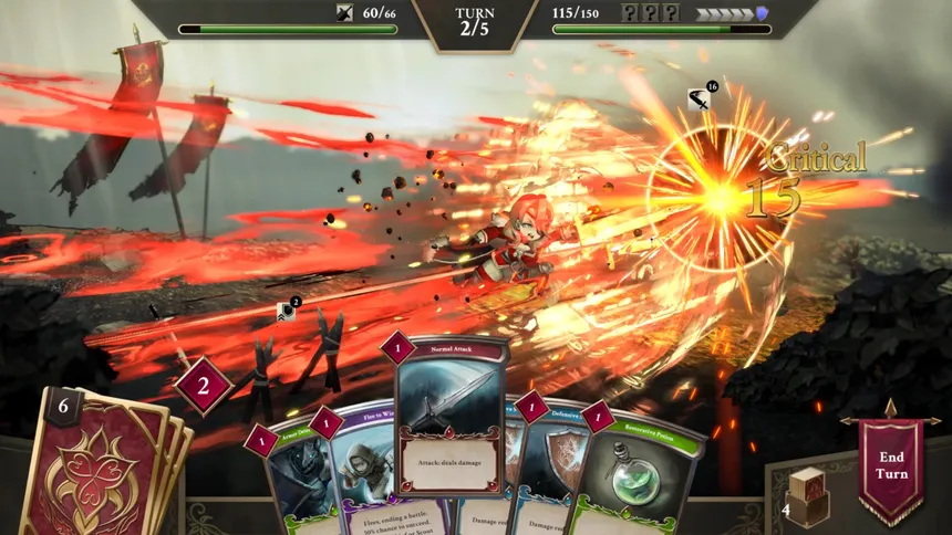 Скриншот 1 к игре C.A.R.D.S. RPG: The Misty Battlefield