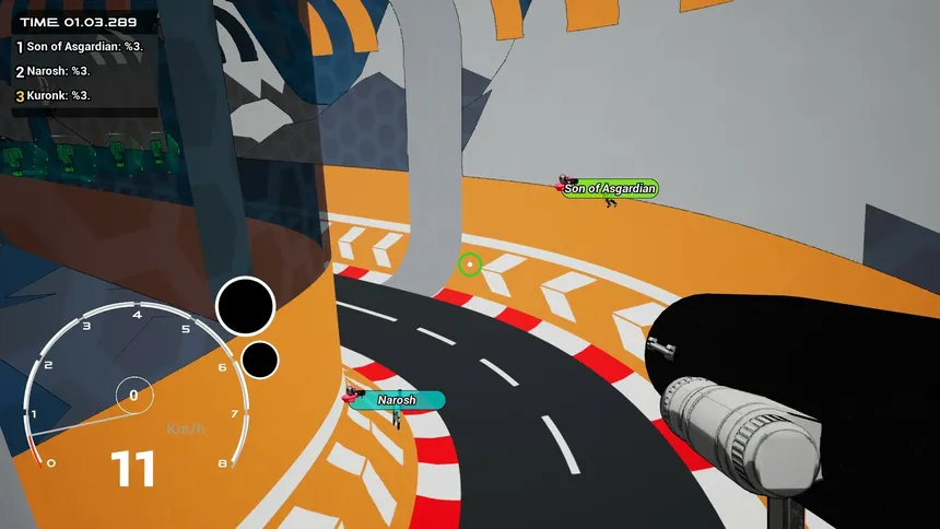 Скриншот 1 к игре Rocket Jump Race