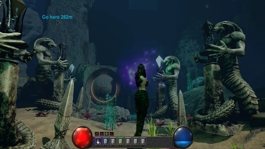 Скриншот 1 к игре A Mermaid's Paradoxical Tale