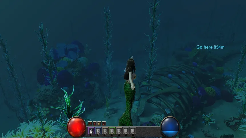Скриншот 5 к игре A Mermaid's Paradoxical Tale
