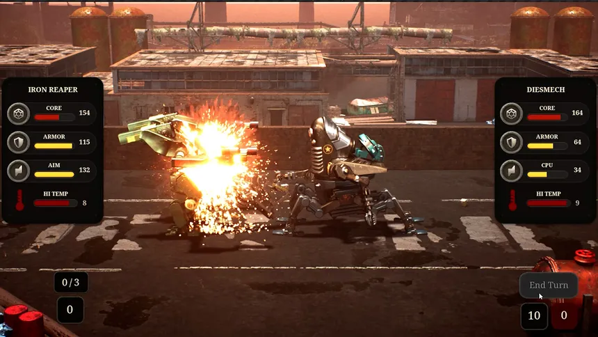 Скриншот 1 к игре Robo Blitzkrieg