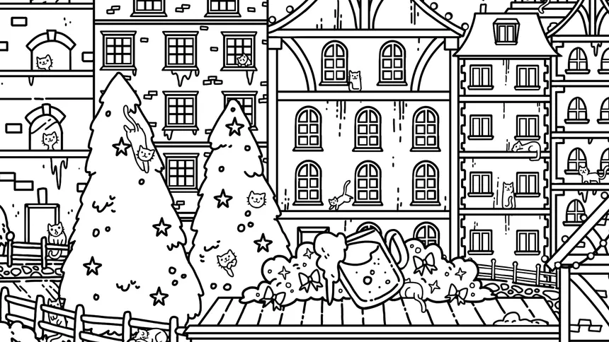 Скриншот 5 к игре Travellin Cats in Jingle Jam