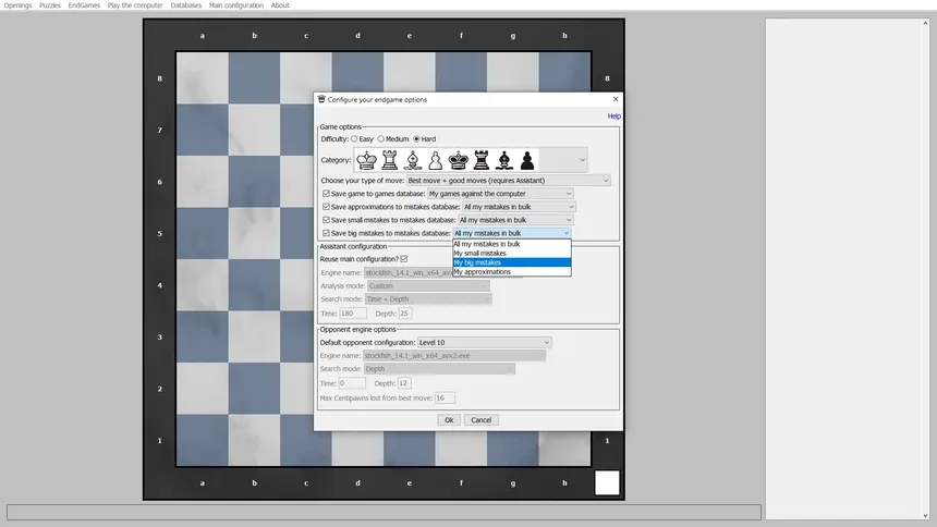 Скриншот 1 к игре Chess Exerciser