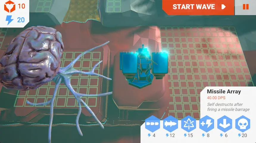 Скриншот 4 к игре Pathogen Purge - Tower Defense