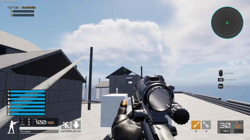 Скриншот 2 к игре Grappling Gunners: Arena FPS