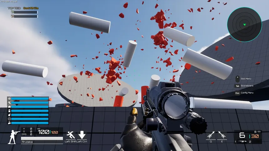 Скриншот 5 к игре Grappling Gunners: Arena FPS
