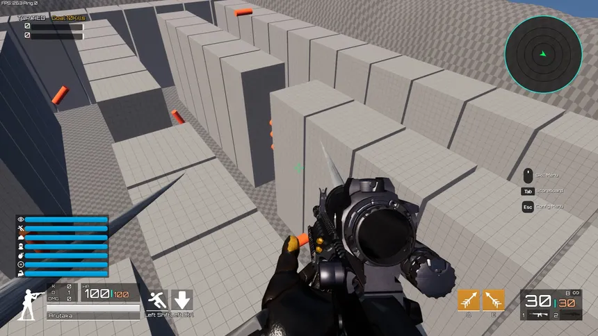 Скриншот 8 к игре Grappling Gunners: Arena FPS