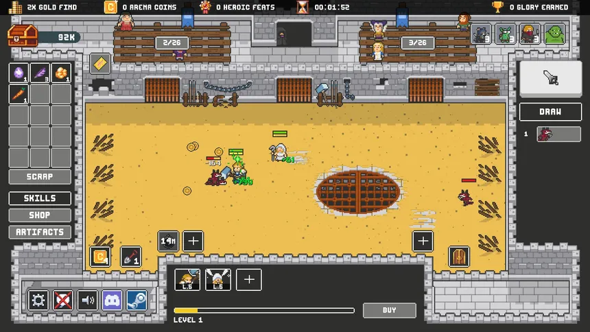 Скриншот 1 к игре Clicker Arena