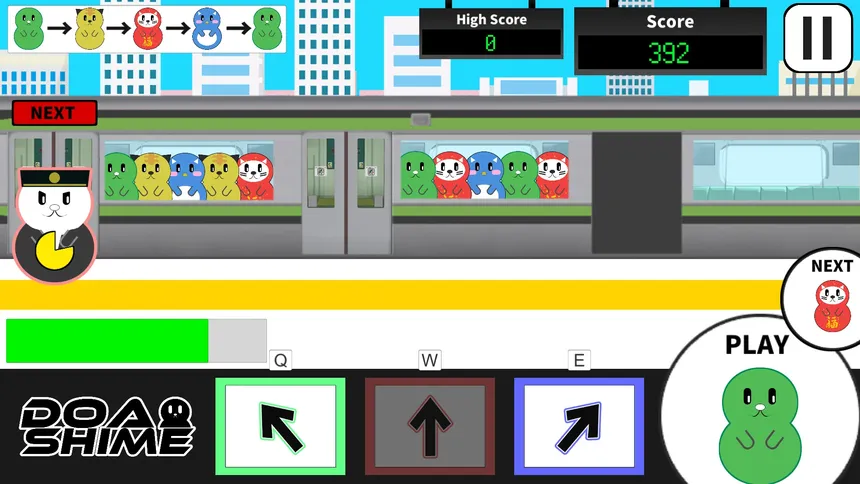 Скриншот 3 к игре DOASHIME-ドアを閉めるぞ-