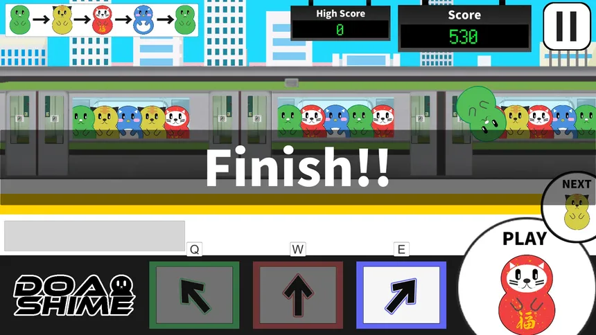 Скриншот 5 к игре DOASHIME-ドアを閉めるぞ-