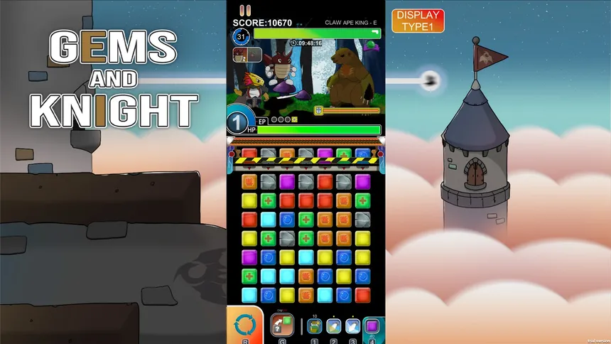 Скриншот 4 к игре Gems And Knight
