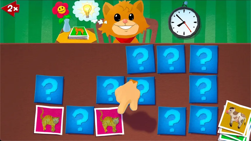 Скриншот 2 к игре Find The Pairs Memo Game for Kids