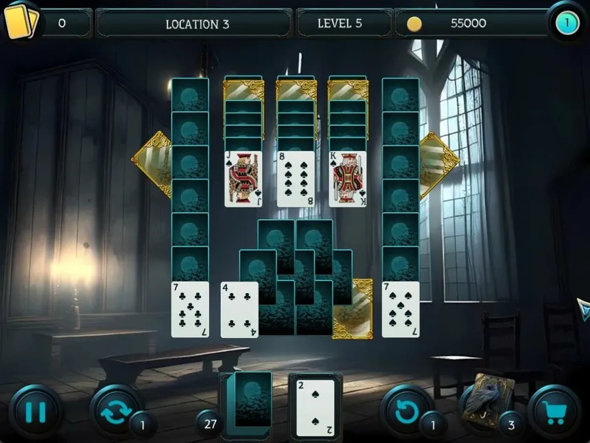Скриншот 3 к игре Mystery Solitaire. The Black Raven 6