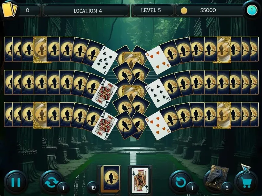 Скриншот 4 к игре Mystery Solitaire. The Black Raven 6