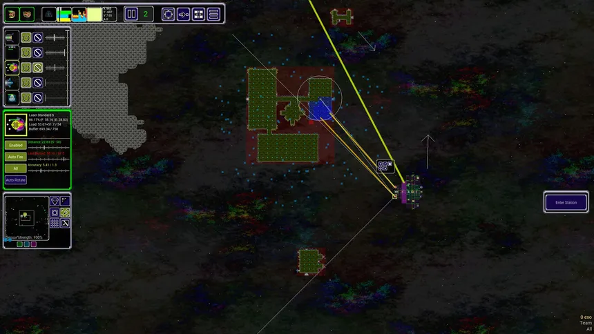 Скриншот 1 к игре Spacecraft Tactics