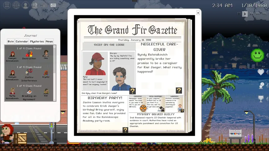Скриншот 2 к игре Mystery at Grand Fir Village