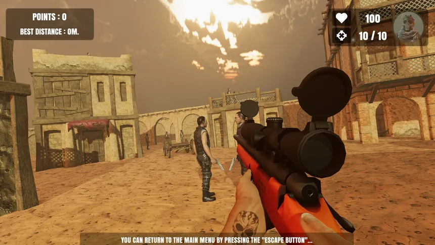 Скриншот 1 к игре Assassin War Sniper Shooting