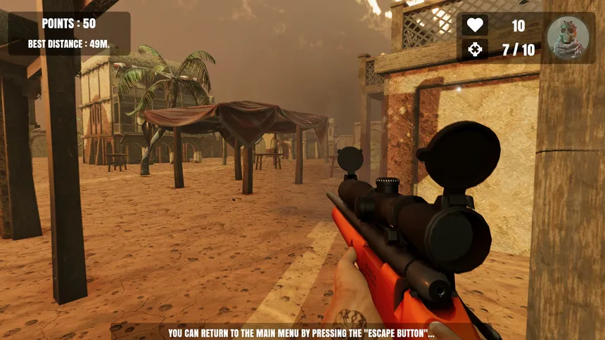 Скриншот 4 к игре Assassin War Sniper Shooting